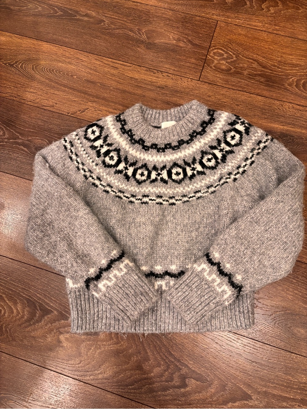 Fair Isle Crewneck Sweater